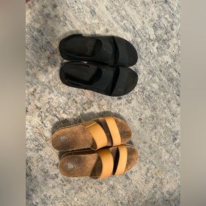 Reef sandals (2)